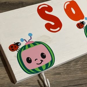 Cocomelon coat rack